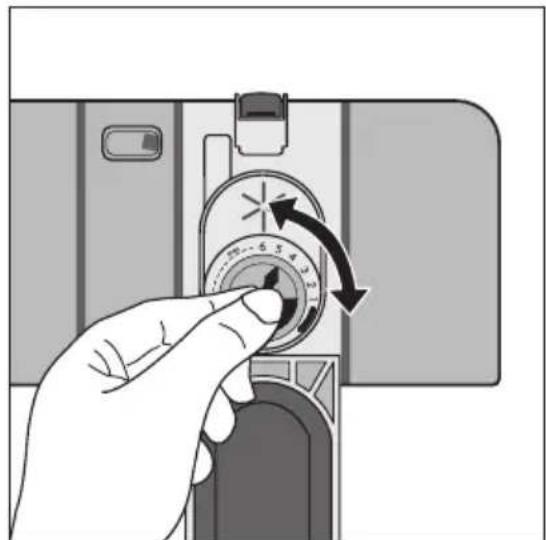 Juno Electrolux JSV97601 - Klarspülerdosierung einstellen - 2
