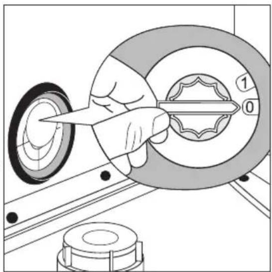Juno Electrolux JSV97601 - Mechanische Einstellung: - 1