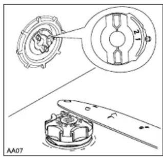 Juno Electrolux JSV64601 - a) Mechanische Einstellung - 1