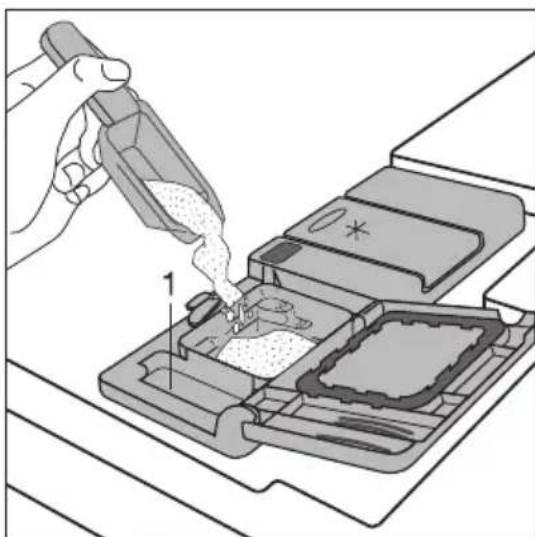Juno Electrolux JSI98600A - Reinigungsmittel einfüllen - 4
