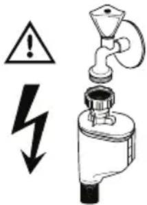 Juno Electrolux JSI86254XR - Wasseranschluss - 2