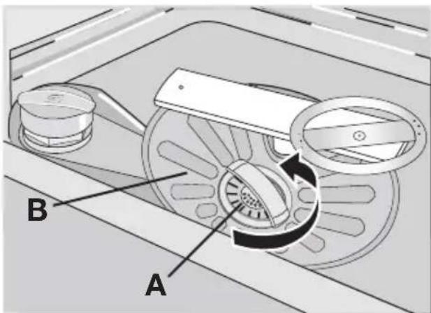 Juno Electrolux JSI66333XR - ENTFERNEN UND REINIGEN DER FILTER - 1