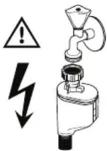Juno Electrolux JSI56013X - Wasseranschluss - 2