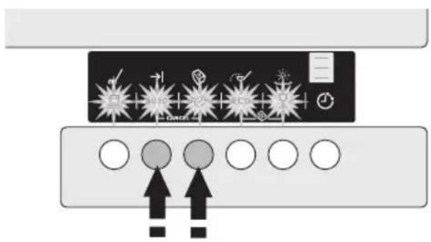 Juno Electrolux JSI54032X - Löschen der Zeitvorwahl - 1