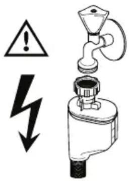 Juno Electrolux JSI54032X - Berücksichtigen Sie bei der Verlegung des Wasserschlauchs: - 2