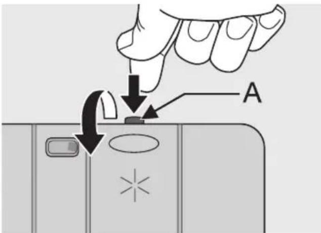 Juno Electrolux JSI46012W - Einfüllen von Klarspülmittel - 1