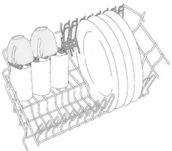 Juno Electrolux JSI46012W - Besteckkorb - 5