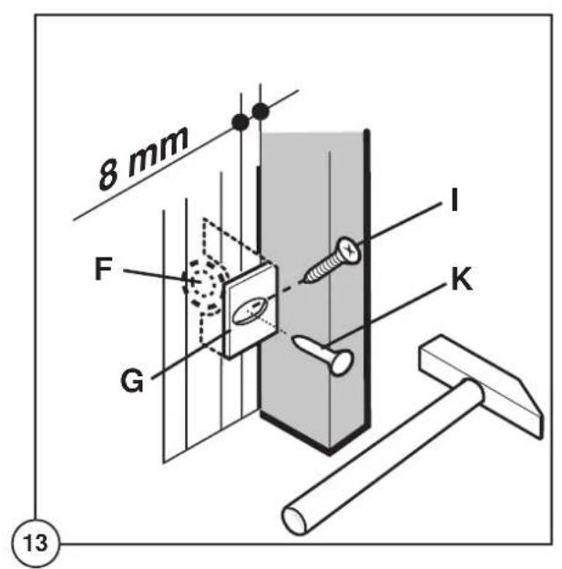 Juno Electrolux JRU44601 - Dimensions of the recess - 16