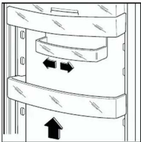 Juno Electrolux JRG94121 - Door shelves - 1