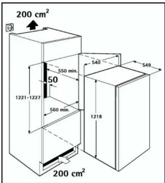 Juno Electrolux JRG94105 - Dimensioned drawings - 4