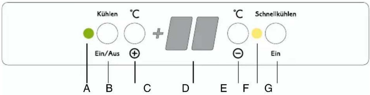 Juno Electrolux JRG90885 - Use of the fridge - 1