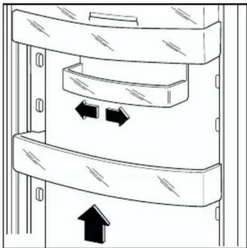 Juno Electrolux JRG90125 - Door shelves - 1