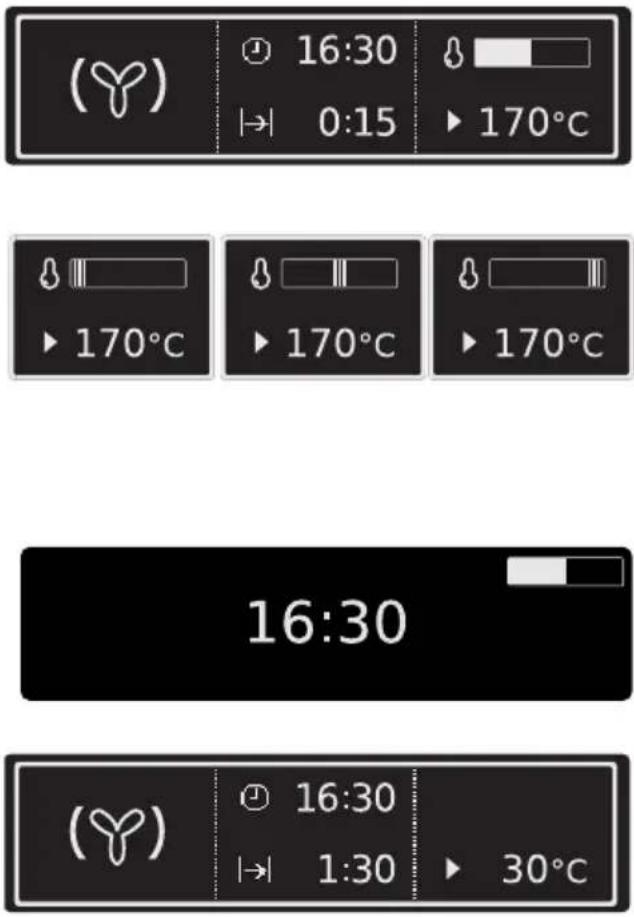 Juno Electrolux JOO68400X - Anzeige gradgenaue Temperatur - 2