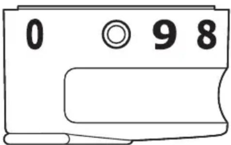 Juno Electrolux JON20000B - Der Schalter für die Zweikreis- oder Bräter-Kochzone wird nach rechts eingeschaltet und darf nicht über den Anschlag hinausgedreht werden! - 2