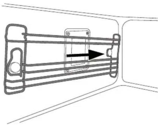 Juno Electrolux JOK96030X - Einschubgitter einsetzen - 1