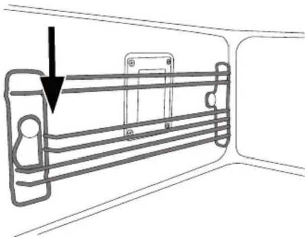 Juno Electrolux JOK96030X - Einschubgitter einsetzen - 3