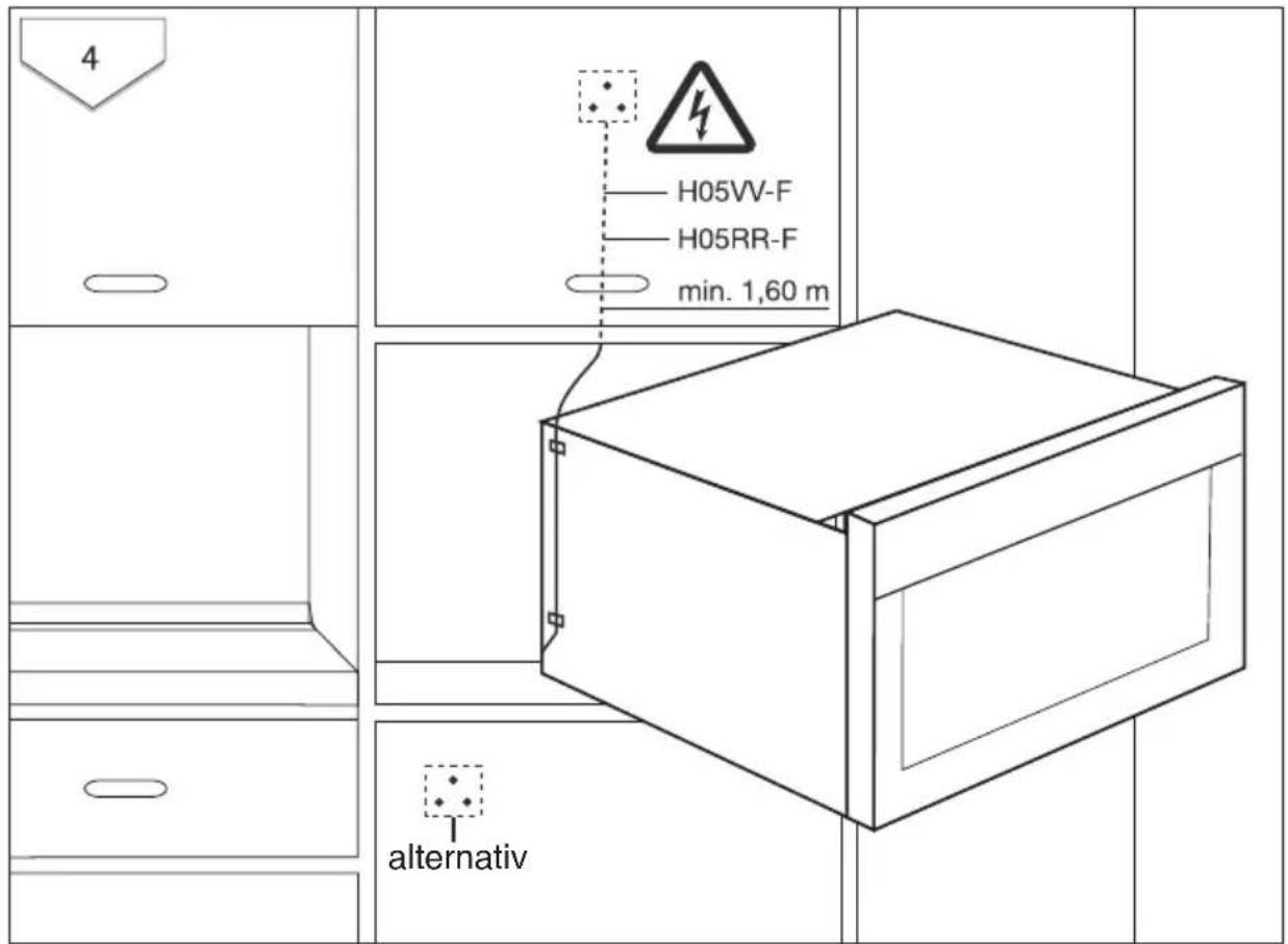 Juno Electrolux JOK7837E - Sicherheitshinweise für den Installateur - 4
