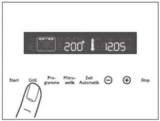 Juno Electrolux JOK7837E - Backofen einschalten - 1