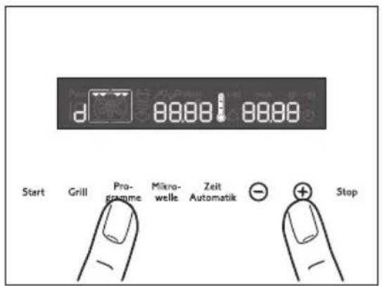 Juno Electrolux JOK7837E - Test-Funktion ausschalten - 1