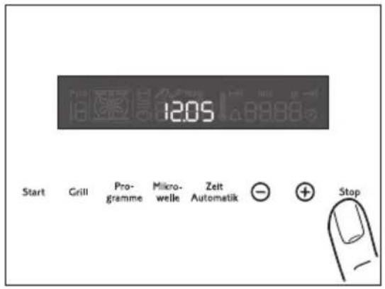Juno Electrolux JOK7837E - Backofen ausschalten - 1