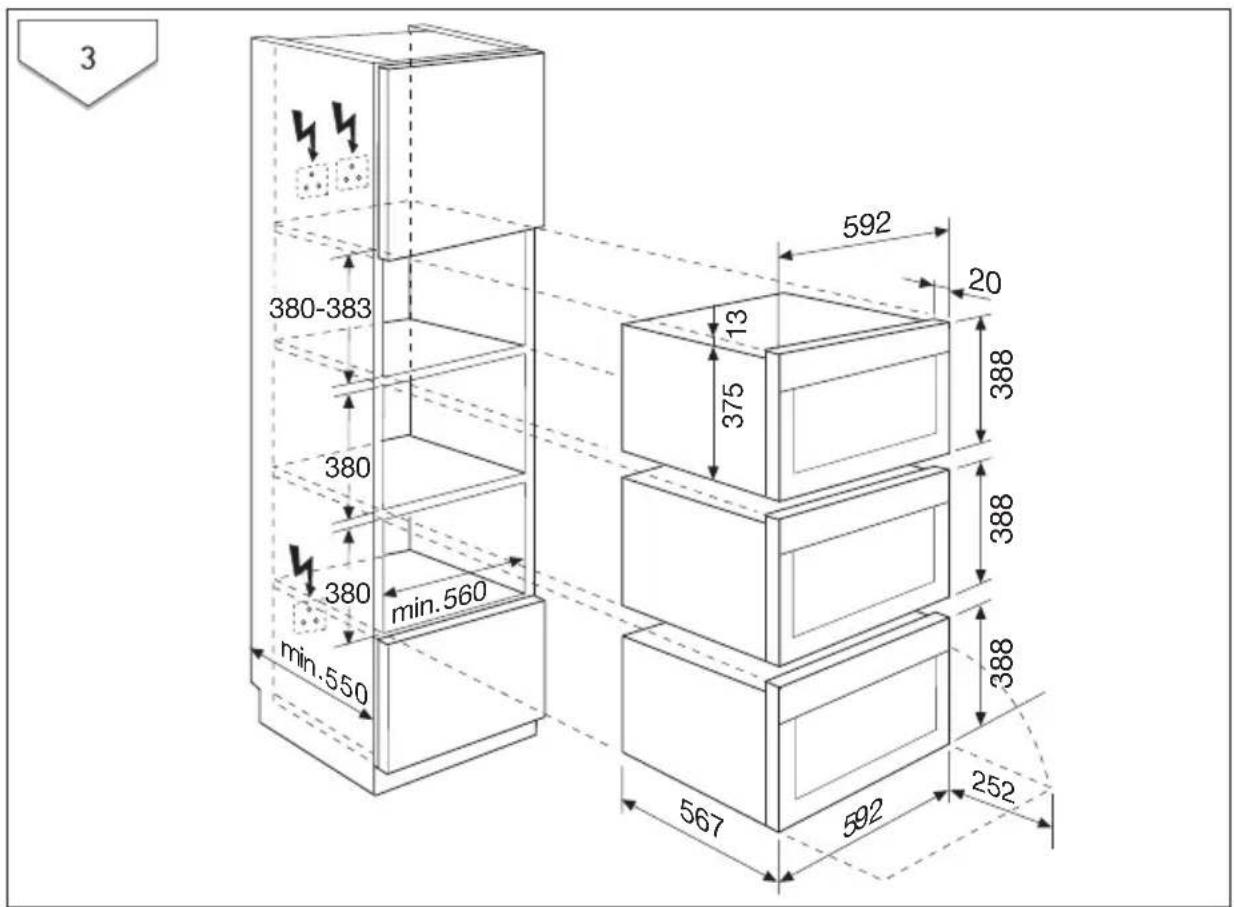 Juno Electrolux JOK7837E - Sicherheitshinweise für den Installateur - 3