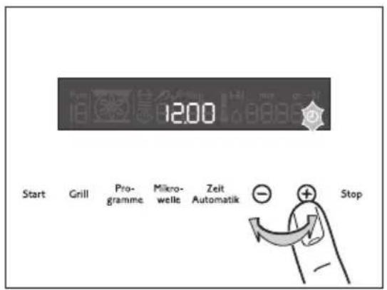 Juno Electrolux JOK7837E - Tageszeit einstellen und ändern - 3