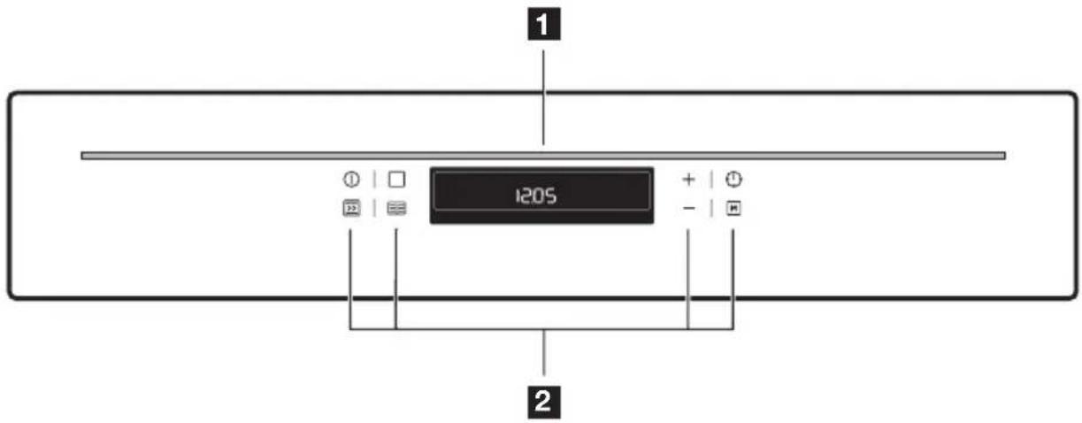 Juno Electrolux JOK66030X - Bedienblende - 1