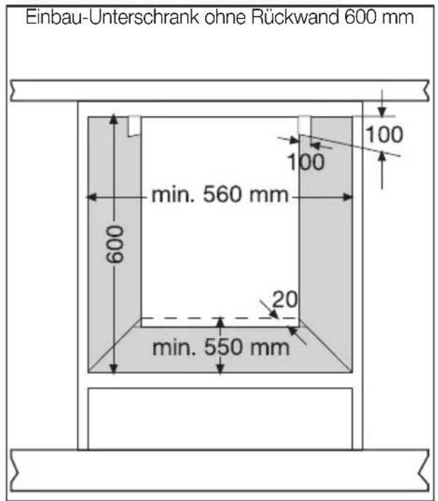 Juno Electrolux JOG10001X - Montagezubehör für Edelstahl-Kochmulde - 1