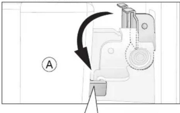 Juno Electrolux JOB98001X - Backofen-Tür einhängen - 3