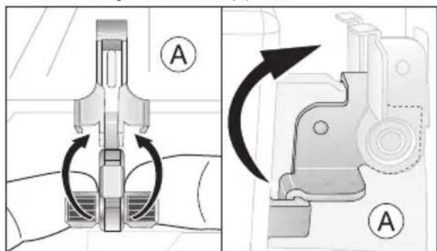 Juno Electrolux JOB98001X - Backofen-Tür aushängen - 2