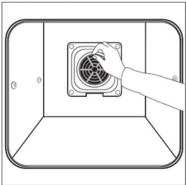 Juno Electrolux JOB98001X - Fettfilter einsetzen/herausnehmen - 1