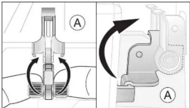Juno Electrolux JOB98000 - Backofen-Tür aushängen - 2