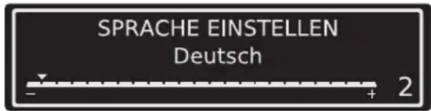Juno Electrolux JOB98000 - Sprache einstellen - 1