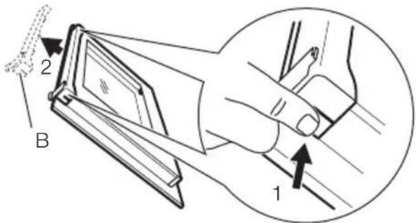 Juno Electrolux JOB63140X - Abnehmen und Reinigen der Türgläser - 1