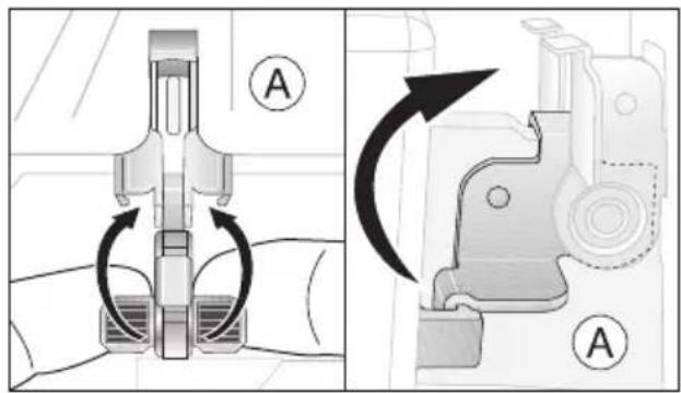 Juno Electrolux JOB63100A - Backofen-Tür aushängen - 3