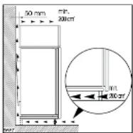 Juno Electrolux JKI4458 - Nischenmaße - 1