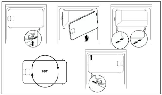Juno Electrolux JKI4458 - Aufstellung - 1