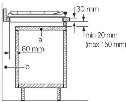 Juno Electrolux JHT6439K - Unterbaumöbel mit Tür - 1