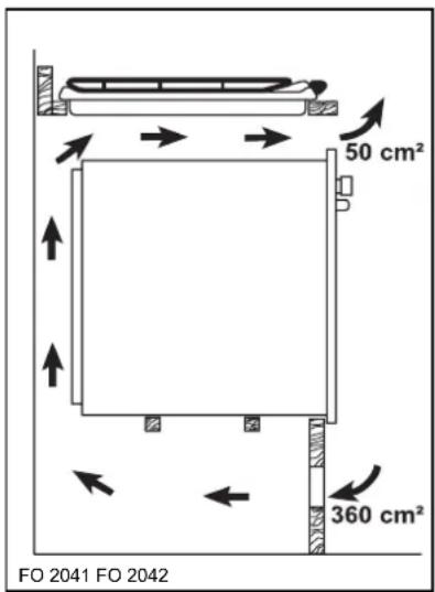 Juno Electrolux JGK5460E - Auf einem Basismöbel mit Backofen - 3