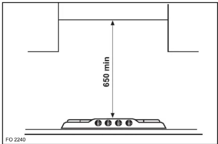Juno Electrolux JGK5460E - Auf einem Basismöbel mit Backofen - 6
