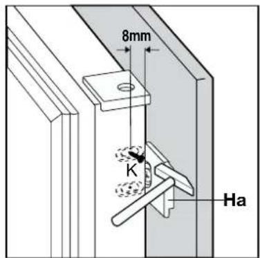 Juno Electrolux JGI4429 - Dimensions of the recess - 10