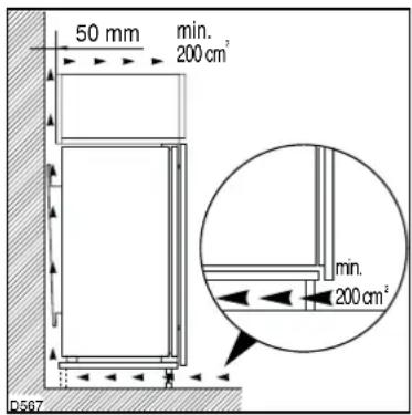 Juno Electrolux JGI4429 - Positioning - 1