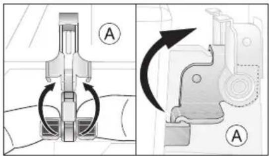 Juno Electrolux JEH66601 - Backofen-Tür aushängen - 3