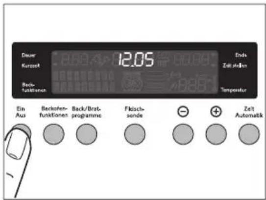 Juno Electrolux JEH65901A - Backofen ausschalten - 1