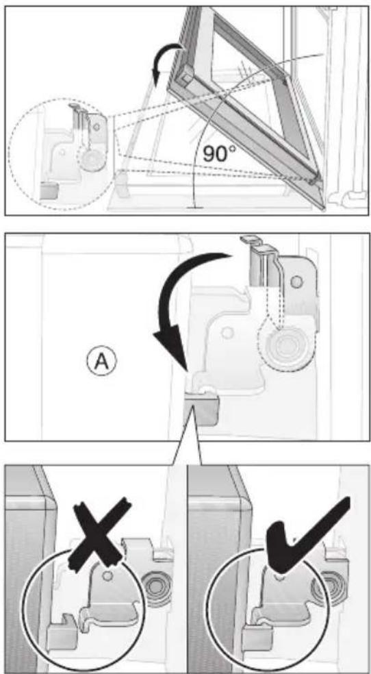 Juno Electrolux JEH65901A - Türgläser einsetzen - 5