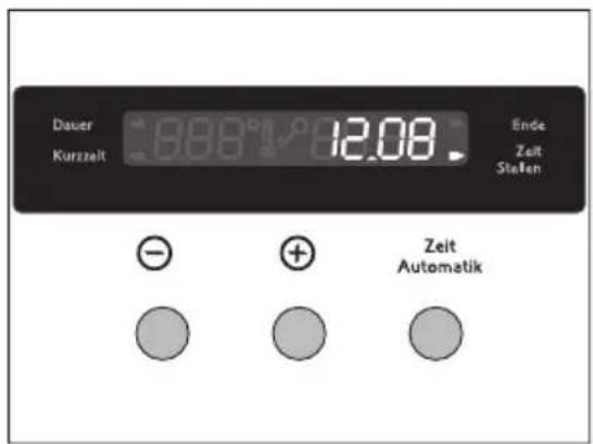 Juno Electrolux JEH65501A - Tageszeit ändern - 3