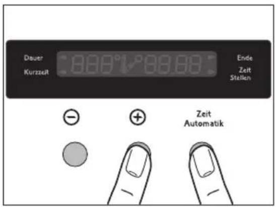 Juno Electrolux JEH65501A - Zeitanzeige ausschalten - 3