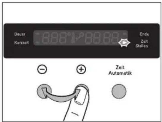 Juno Electrolux JEH65501A - Tageszeit einstellen - 3