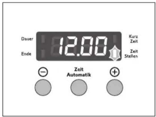 Juno Electrolux JEH45311E - Tageszeit einstellen - 2
