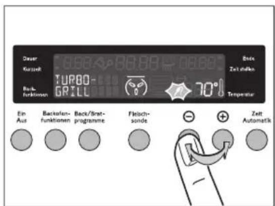 Juno Electrolux JEB98601E - Zwei Temperaturen sind zu beachten: - 3